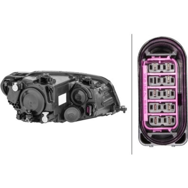 Hella 2 x HELLA Hauptscheinwerfer 1ED 012 286-011