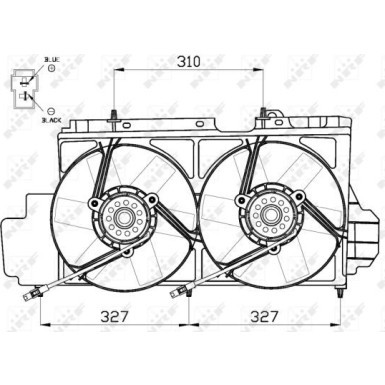 47538 Lüfter, Motorkühlung 47538 Lüfter, Motorkühlung