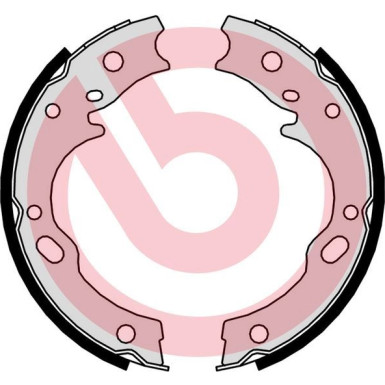 Brembo | Bremsbackensatz, Feststellbremse | S 34 509