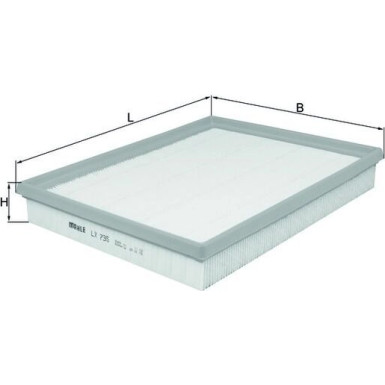 LX 735 Luftfilter