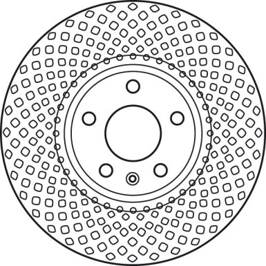 Bremsscheibe TRW SINGLE DF6015S