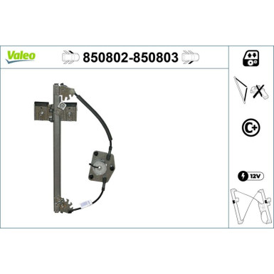 Valeo | Fensterheber | 850802