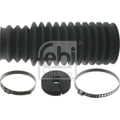 febi bilstein | 2 x FEBI Faltenbalgsatz, Lenkung | 27086