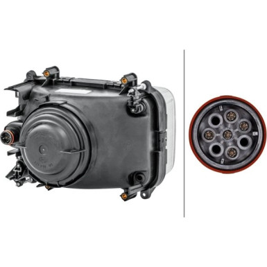 Hella | Hauptscheinwerfer | 1LG 007 660-031