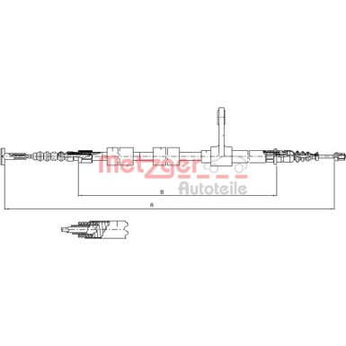 251.33 Seilzug, Feststellbremse