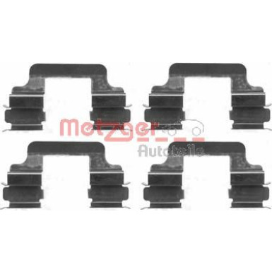 109-1610 Zubehörsatz, Scheibenbremsbelag GREENPARTS