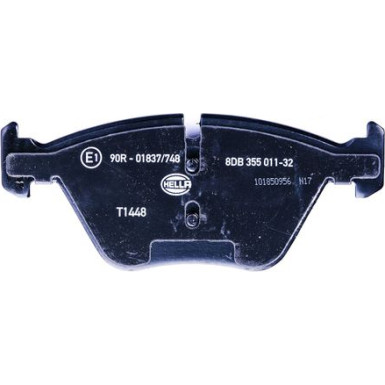 Hella | Bremsbelagsatz, Scheibenbremse | 8DB 355 011-321