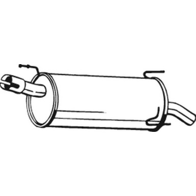 185-969 Endschalldämpfer