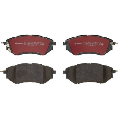 Brembo Bremsbelagsatz, Scheibenbremse XTRA LINE P 78 017X