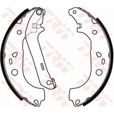 GS8471 Bremsbackensatz