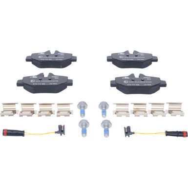 ATE | Bremsbelagsatz, Scheibenbremse | 13.0460-3819.2 + 13.0460-3821.2 ATE | Bremsbelagsatz, Scheibenbremse | 13.0460-3819.2 + 13.0460-3821.2