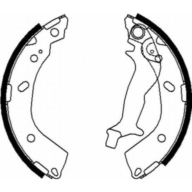 Hella | Bremsbackensatz | 8DB 355 000-431