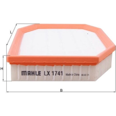 LX 1741 Luftfilter