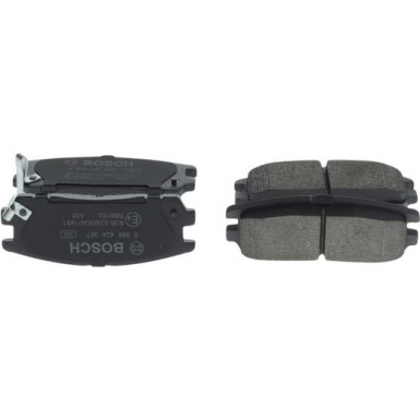 BOSCH | Bremsbelagsatz, Scheibenbremse | 0 986 424 367 BOSCH | Bremsbelagsatz, Scheibenbremse | 0 986 424 367