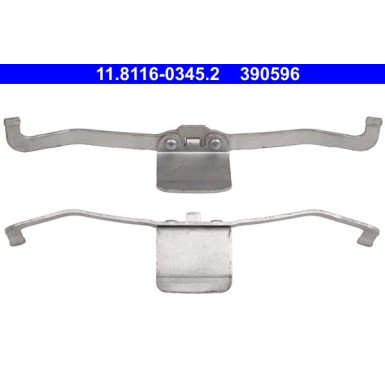 ATE | Feder, Bremssattel | 11.8116-0345.2