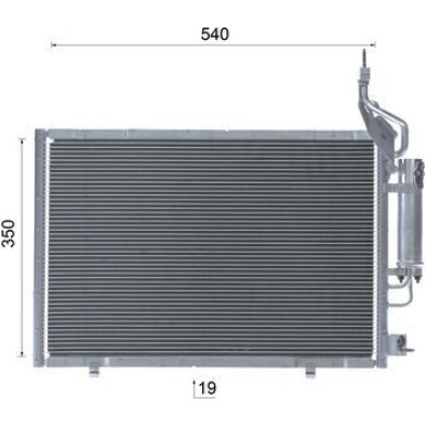 Mahle | Kondensator, Klimaanlage | AC 975 000P