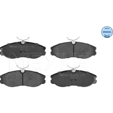 025 214 8115 Bremsbelagsatz, Scheibenbremse MEYLE-ORIGINAL: True to OE.