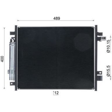 AC 1028 000S Kondensator, Klimaanlage BEHR AC 1028 000S Kondensator, Klimaanlage BEHR