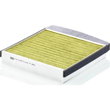 MANN-FILTER FP 2855 Innenraumfilter FreciousPlus Aktivkohlefilter mit Polyphenol, antibakteriell, Feinstaubfilter (PM 2.5) MANN-FILTER FP 2855 Innenraumfilter FreciousPlus Aktivkohlefilter mit Polyphenol, antibakteriell, Feinstaubfilter (PM 2.5)