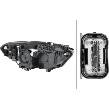 Hella 2 x HELLA Hauptscheinwerfer 1EG 011 919-411