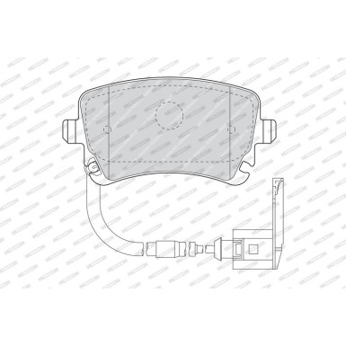 FDB1408 Bremsbelagsatz, Scheibenbremse PREMIER ECO FRICTION