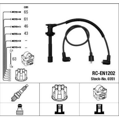 0351 Zündleitungssatz