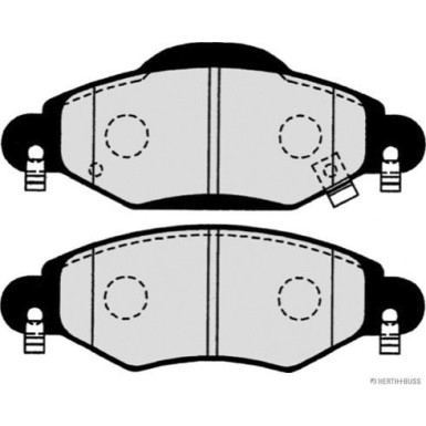 J3602113 Bremsbelagsatz, Scheibenbremse