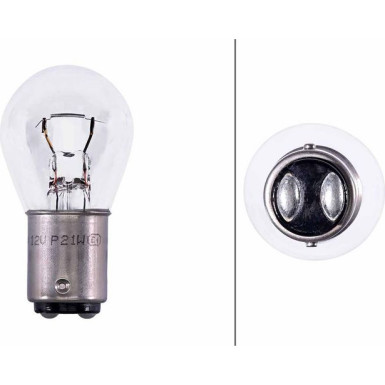 Hella | Glühlampe, Kennzeichenleuchte | 8GA 002 073-281