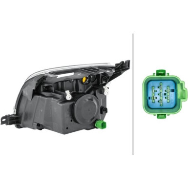 Hella | Hauptscheinwerfer | 1LD 247 026-281