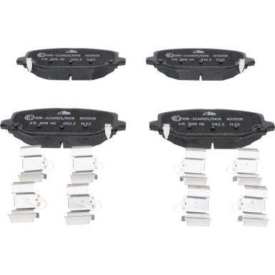 13.0460-2606.2 Bremsbelagsatz, Scheibenbremse