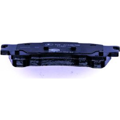 Hella | Bremsbelagsatz, Scheibenbremse | 8DB 355 006-621