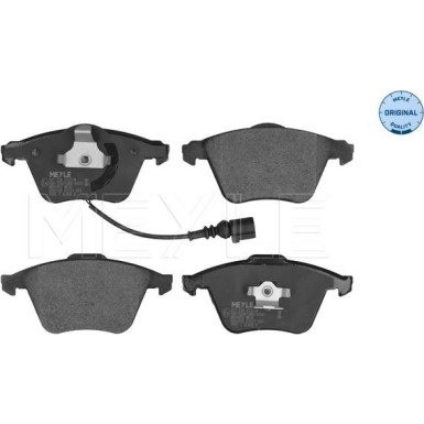 Meyle Bremsbelagsatz, Scheibenbremse MEYLE-ORIGINAL: True to OE 025 238 0120/W