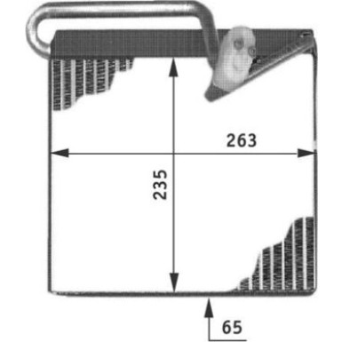 Mahle | Verdampfer, Klimaanlage | AE 51 000P