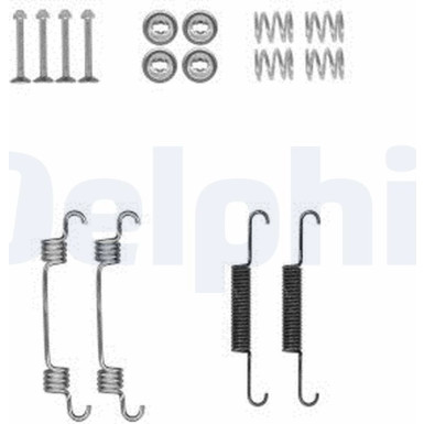 LY1381 Zubehörsatz, Feststellbremsbacken