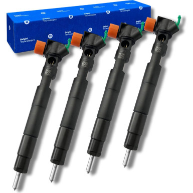 4x DELPHI 28272472 Einspritzdüse Düsenstock