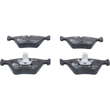 Bremsbelagsatz, Scheibenbremse ATE Ceramic 13.0470-7155.2