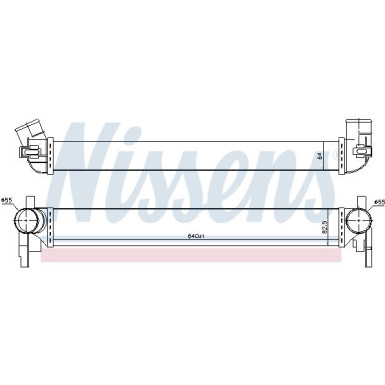 96566 Ladeluftkühler ** FIRST FIT **
