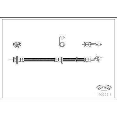 19032311 Bremsschlauch