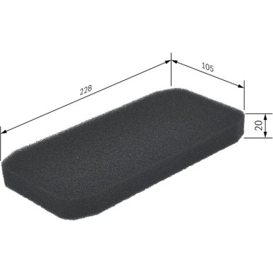 BOSCH 1 987 431 173 Innenraumfilter BOSCH 1 987 431 173 Innenraumfilter