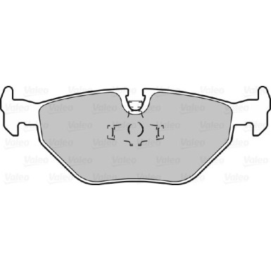 598259 Bremsbelagsatz, Scheibenbremse