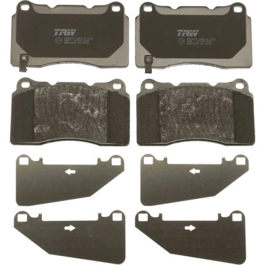 TRW Bremsbelagsatz, Scheibenbremse COTEC GDB3349