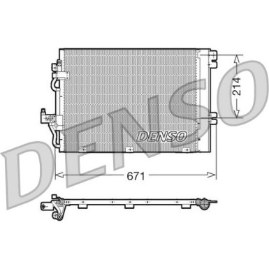 DCN20009 Kondensator, Klimaanlage DCN20009 Kondensator, Klimaanlage
