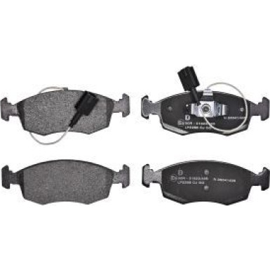 Delphi Bremsbelagsatz, Scheibenbremse LP2288