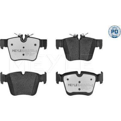 Meyle Bremsbelagsatz, Scheibenbremse MEYLE-PD: Advanced performance and design 025 224 2316/PD