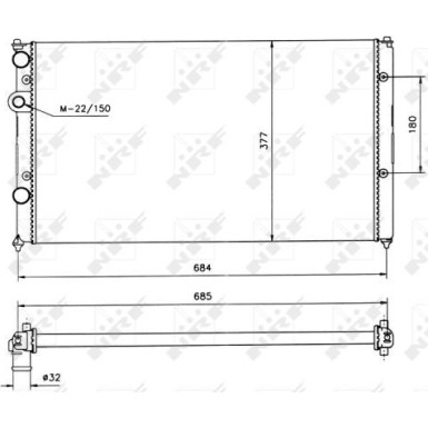 58093 Kühler, Motorkühlung