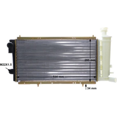 Mahle | Kühler, Motorkühlung | CR 427 000S