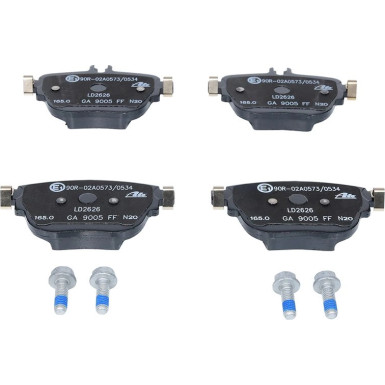 Bremsbelagsatz, Scheibenbremse ATE Ceramic 13.0470-2626.2