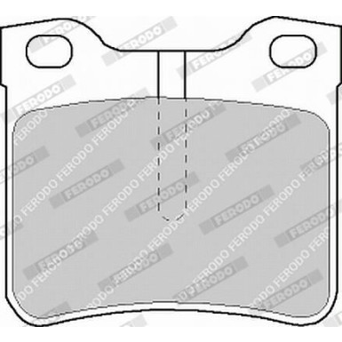 Ferodo Bremsbelagsatz, Scheibenbremse PREMIER ECO FRICTION FVR1044