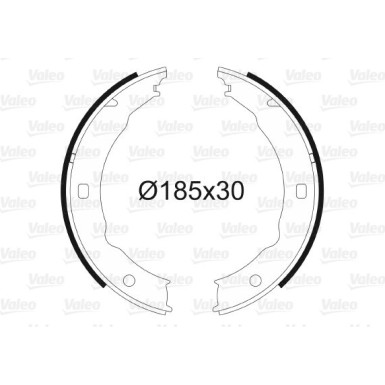 562738 Bremsbackensatz, Feststellbremse