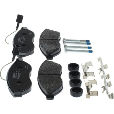 BOSCH | Bremsbelagsatz, Scheibenbremse | 0 986 494 591
